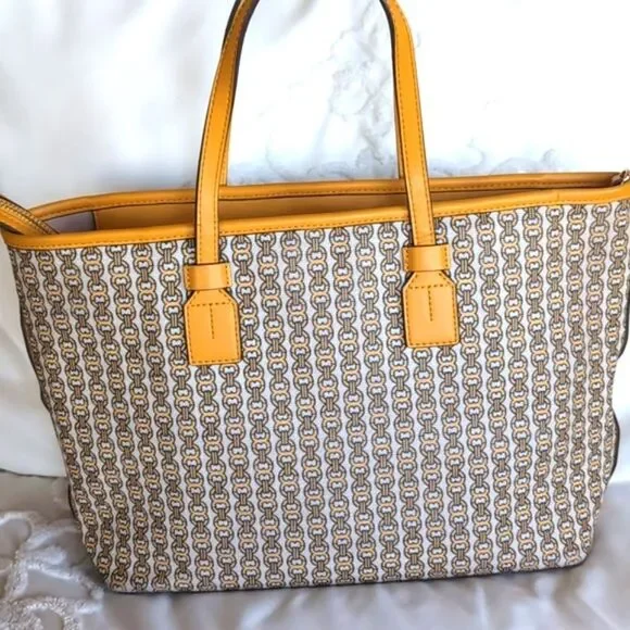 ✨ TORY BURCH Gemini Link Tote Bag - Picture 4 of 16